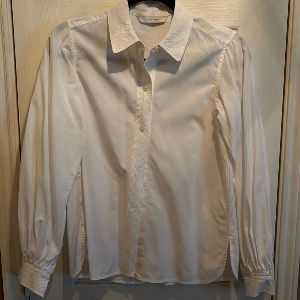 Rebecca Taylor White Blouse